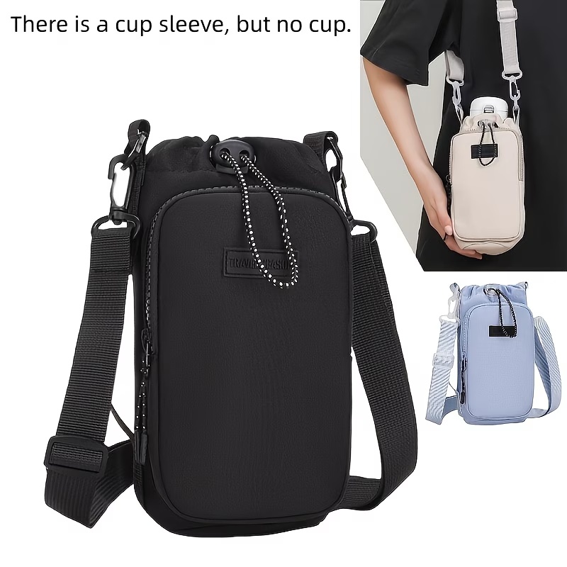 Hydration Pack Outdoor - Insulated Water Bottle Carrier Bag Crossbody