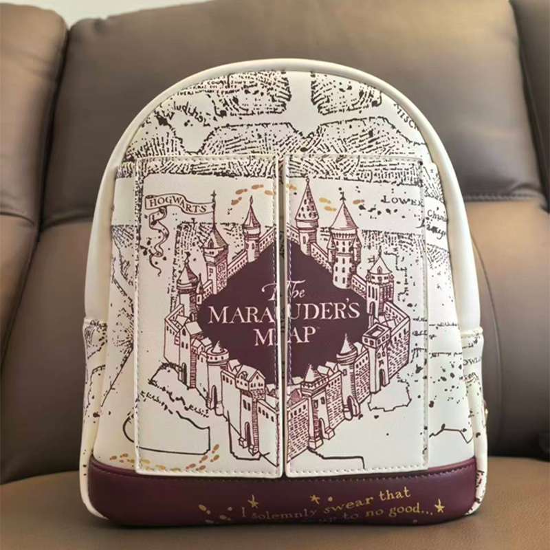 Harry Potter Map Printed Cospl - đánh giá và giá Fashion Backpack Women