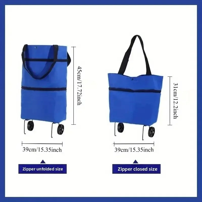 Foldable Portable Shopping Car - đánh giá và giá Foldable Backpack Small