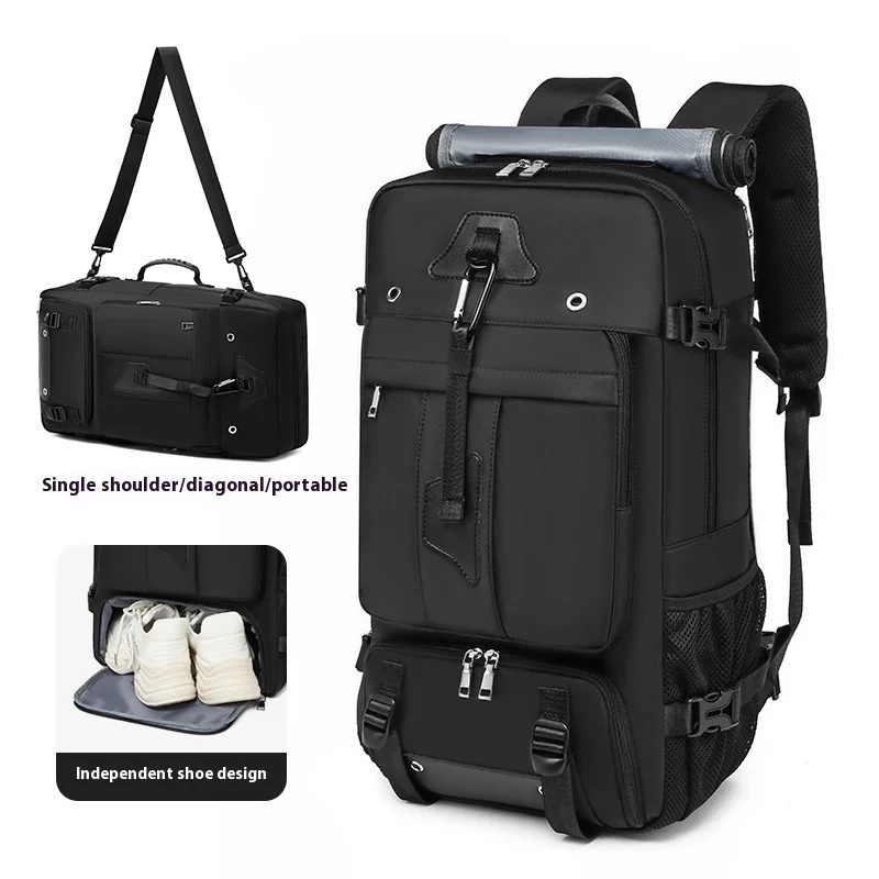 55L Expandable Travel Backpack - đánh giá và giá Laptop Backpack 15.6