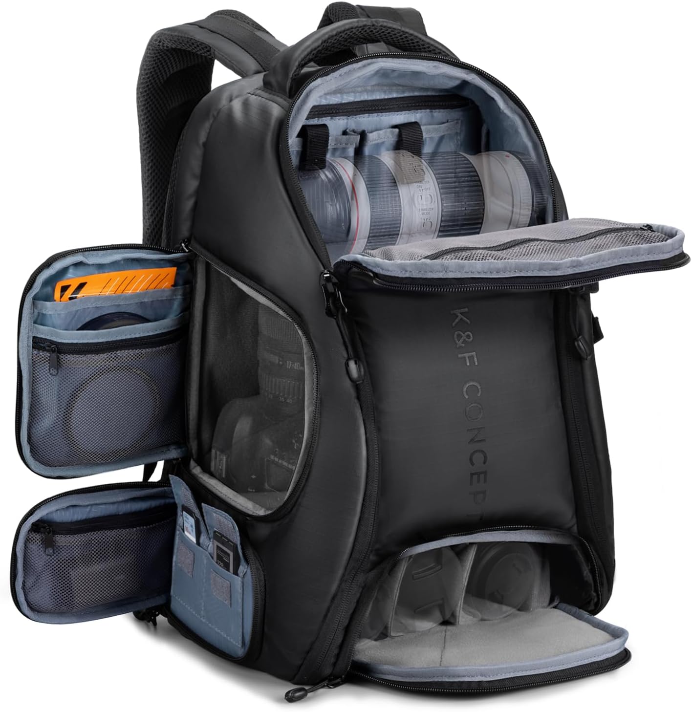 K&F CONCEPT Camera Backpack,25 - đánh giá và giá Laptop Backpack 15.6