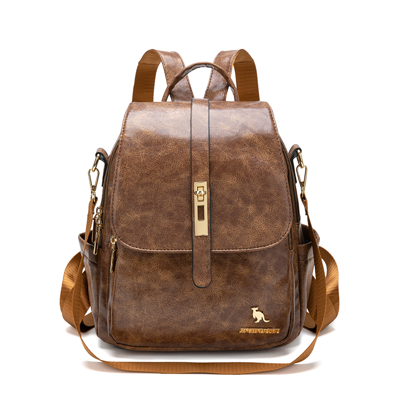 College Women Backpacks Design - đánh giá và giá Leather Backpack Vintage