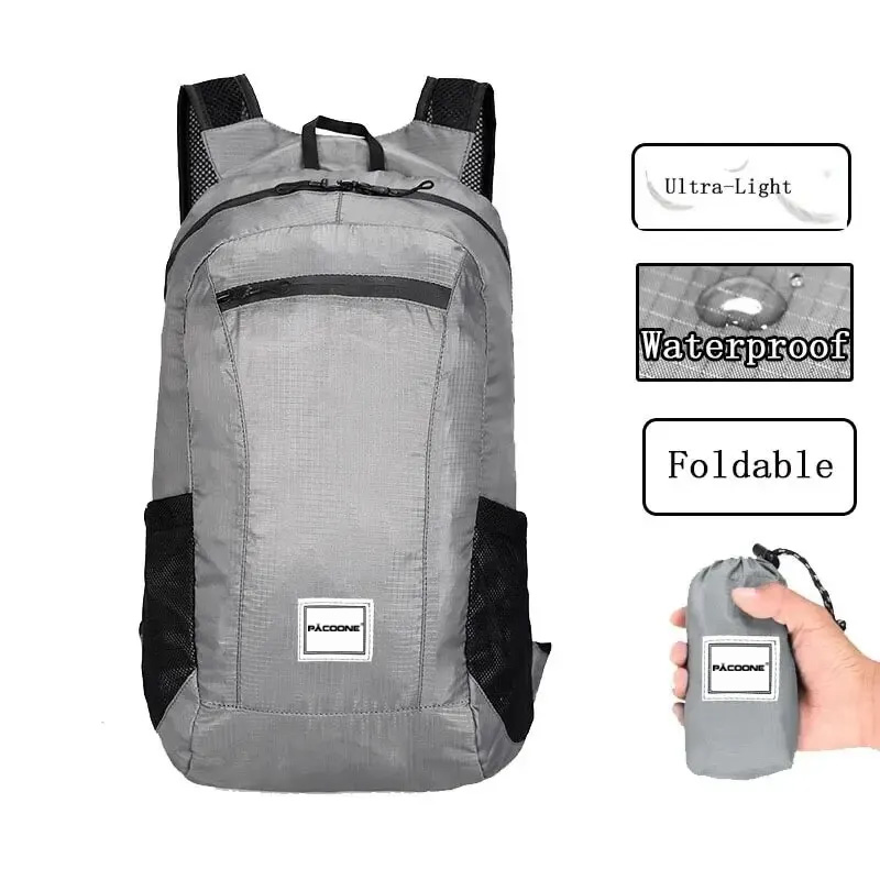 Outdoor Hiking Bag 20L Lightwe - đánh giá và giá Foldable Backpack Small