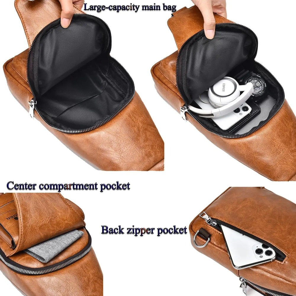 Sling Bag for Men Crossbody Ch - đánh giá và giá Sling Backpack Shoulder