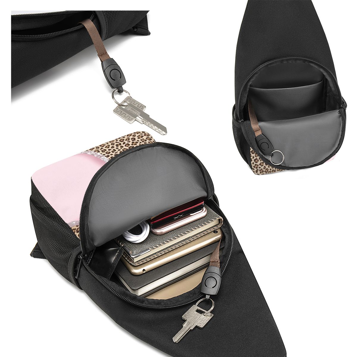 Juicy Couture Classic Chest Ba - đánh giá và giá Sling Backpack Shoulder