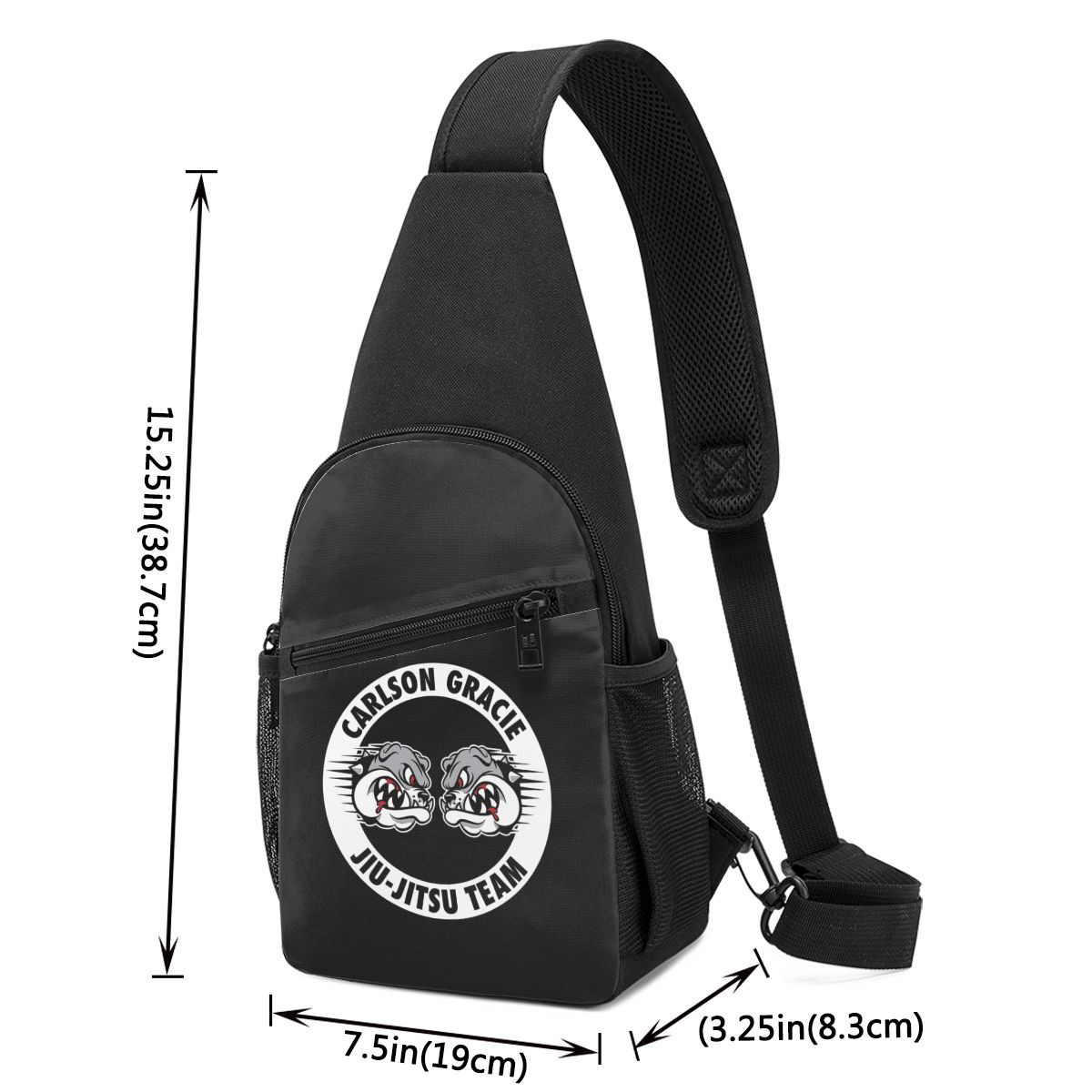 Carlson Gracie Jiu-Jitsu Team  - đánh giá và giá Sling Backpack Shoulder