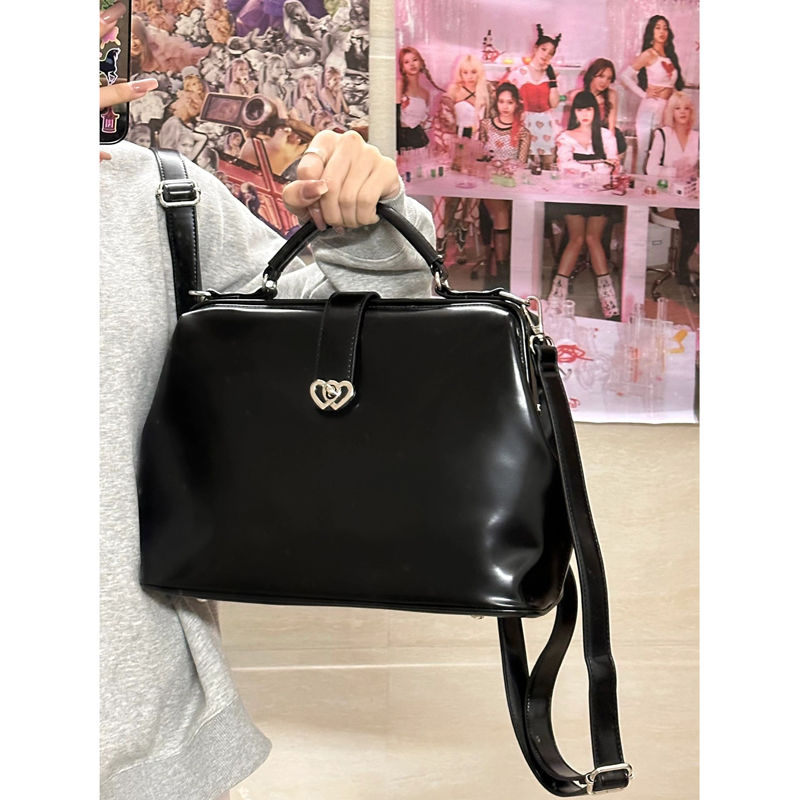 Vintage Black Y2k Mochila Wome - đánh giá và giá Leather Backpack Vintage