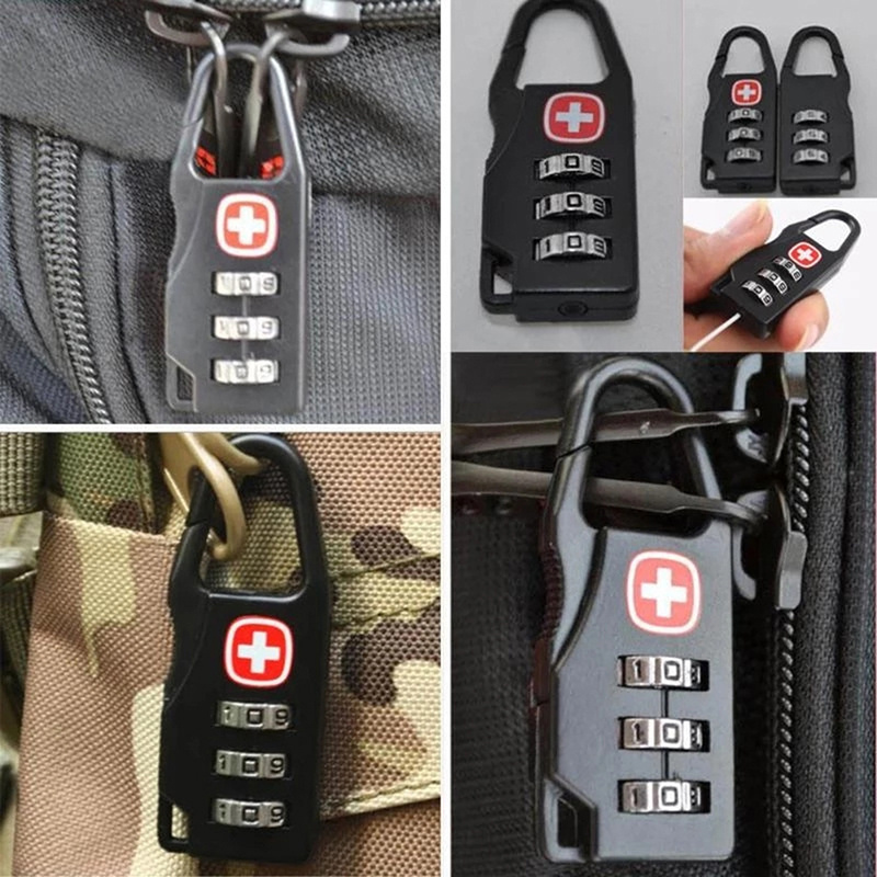 Mini Lock Outdoor small locks  - đánh giá và giá Backpack Lock Combo