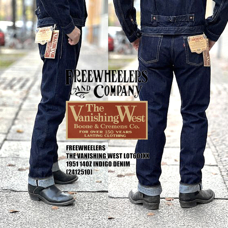 FREEWHEELERS 601XX 1951 five b - đánh giá và giá Levis Jeans 501