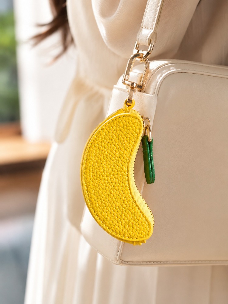 Cute Fruit Leather Keychain Mi - đánh giá và giá Backpack Insert Organizer