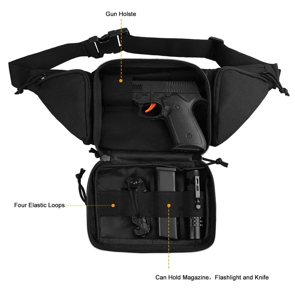 Hunting Waist Bag Men's Tactic - đánh giá và giá Hydration Pack Outdoor