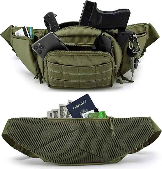 Hunting Waist Bag Men's Tactic - đánh giá và giá Hydration Pack Outdoor