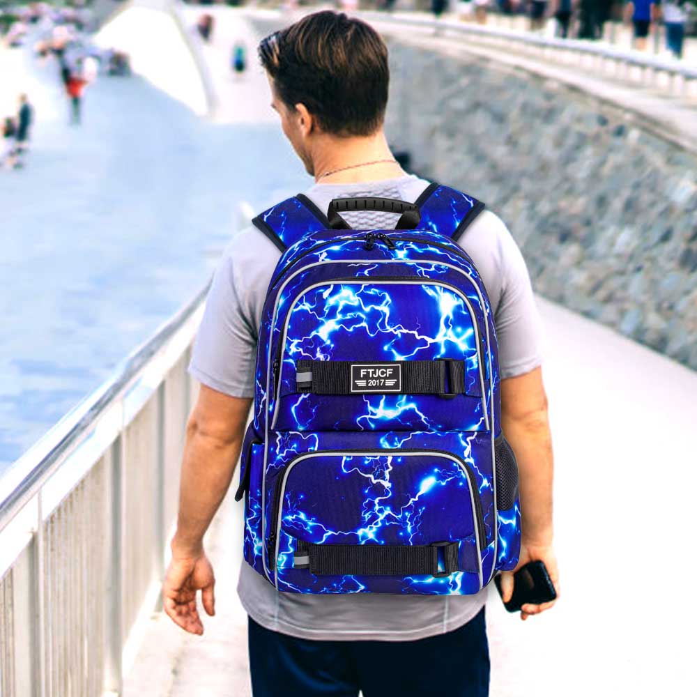 3PCS Lightning boys Backpack,  - đánh giá và giá School Backpack Teen