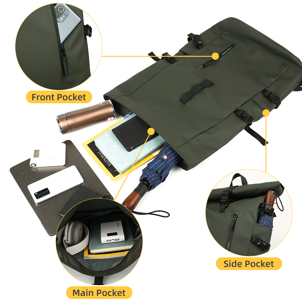 Heroic Knight Men's Backpack O - đánh giá và giá Laptop Backpack 15.6