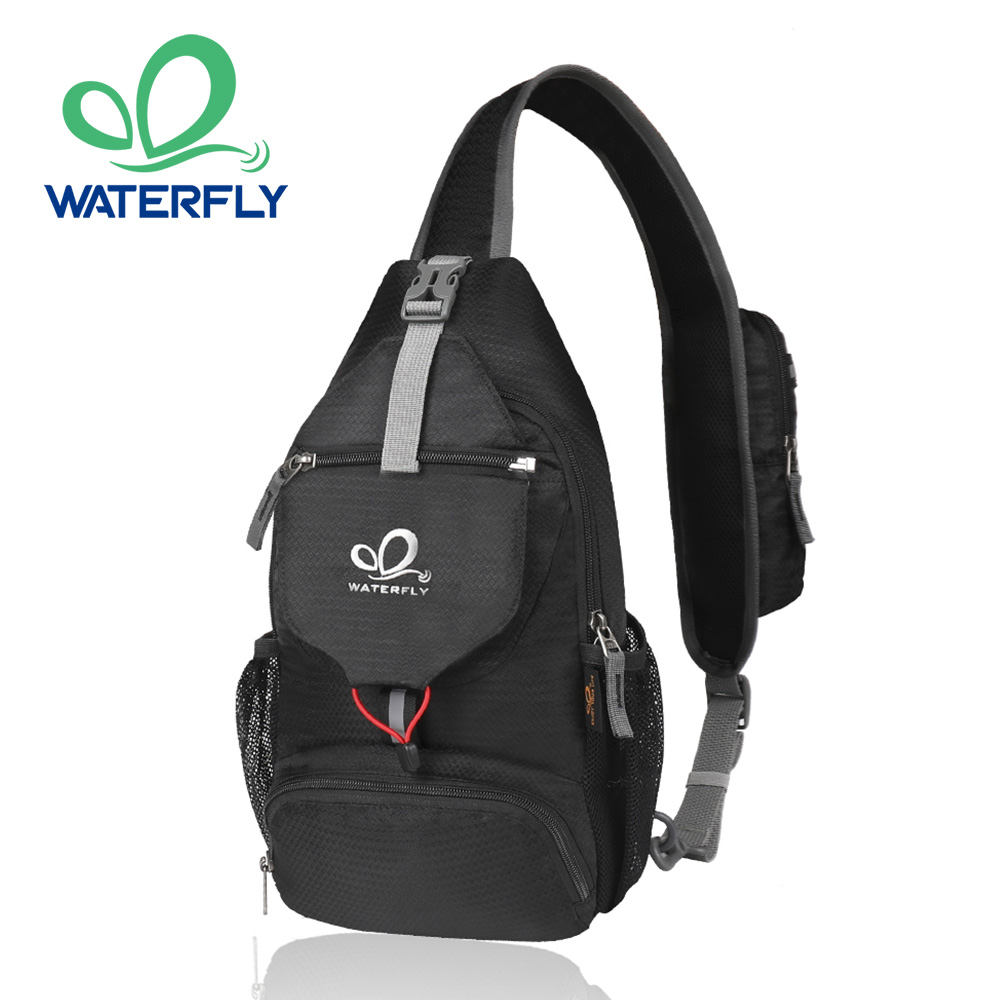 WATERFLY Chest Bag Shoulder Sm - đánh giá và giá Sling Backpack Shoulder