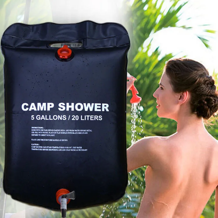 20L Solar Shower Bag Portable  - đánh giá và giá Hydration Pack Outdoor